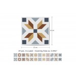 Csempe matrica - Azulejo - 24 drb - 15x15 cm